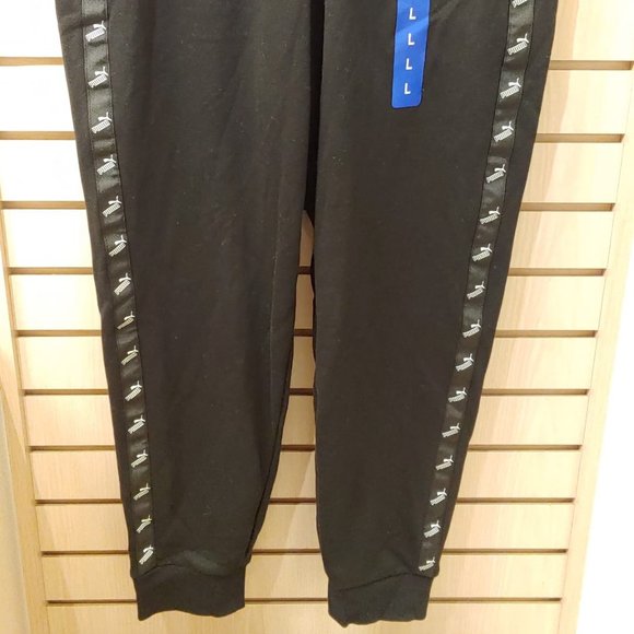 PUMA Women Side Logo Joggers Pants -Black - Picture 5 of 7